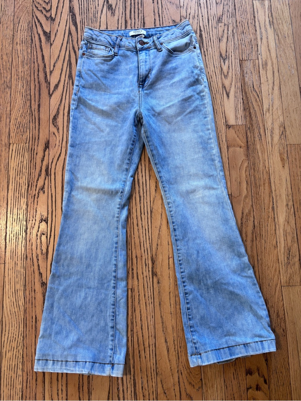 Forever 21 Light Blue Women's Flared Jeans